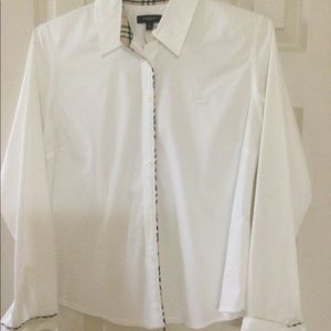 Burberry Cotton Button Down shirt/blouse